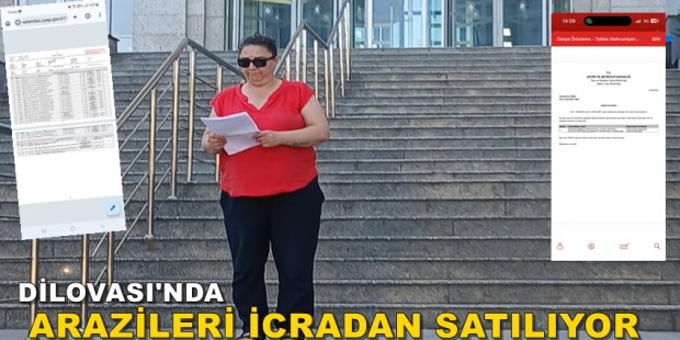 ‘’DİLOVASI KÖSELER KÖYÜNÜN AĞASI KADİR FIRAT’IN ARAZİLERİ İCRADAN SATILIYOR’’
