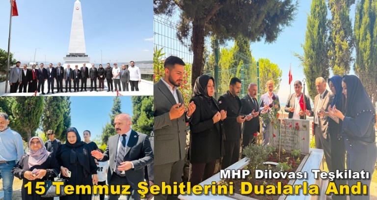 MHP Dilovası Teşkilatı 15 Temmuz Şehitlerini Dualarla Andı