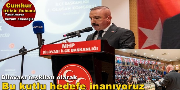 bu kutlu hedefe inanıyoruz