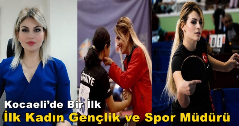 Kocaeli’de Bir İlk: İlk Kadın Gençlik ve Spor Müdürü Yasemin Çepnioğlu Oldu
