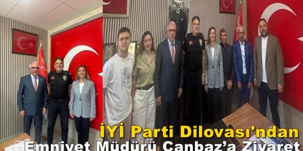 İYİ Parti Dilovası Teşkilatı’ndan Emniyet Müdürü Canbaz’a Ziyaret