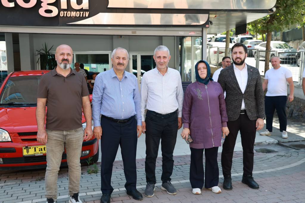 5 BAŞKAN BİR ARADA ESNAFIN YANINDA