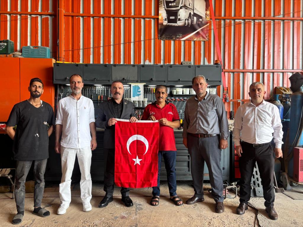 MHP Dilovası İlçe Teşkilatı’ndan Sanayi Esnafına Ziyaret