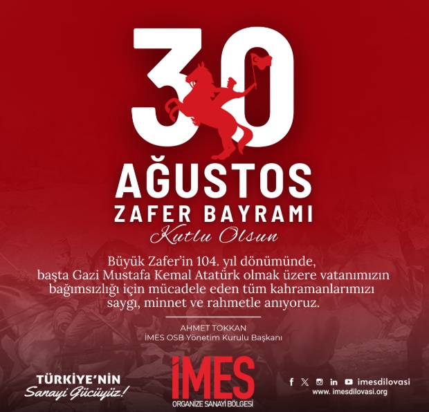 İMES OSB 30 AĞUSTOA