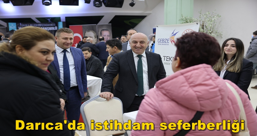DARICA BELEDİYESİ 6. İSTİHDAM FUARI’NI DÜZENLENİYOR