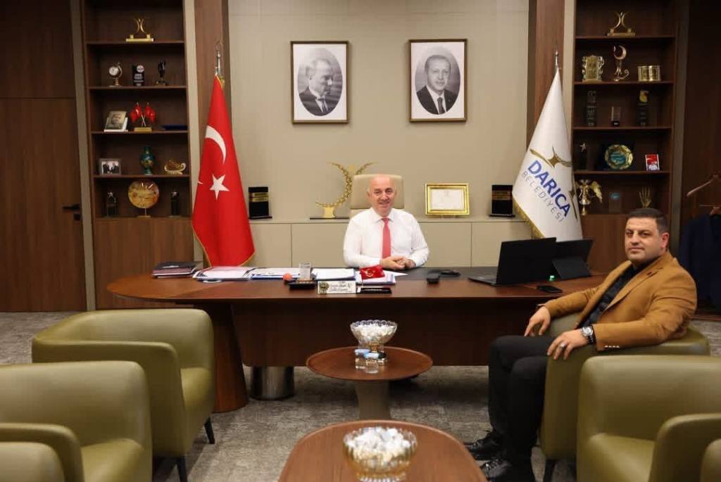 YAVUZ FURUNCİ’DEN BAŞKAN MUZAFFER BIYIK’A ZİYARET