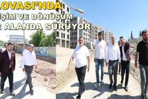 DİLOVASI’NDA DEĞİŞİM VE DÖNÜŞÜM HER ALANDA SÜRÜYOR
