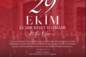 İMES OSB 29 EKİM İLANI