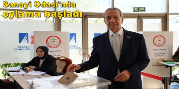 Oylama başladı; Kocaelili sanayiciler Başkan seçiyor