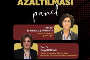 Afet risklerini azaltma yolları masaya yatıyor