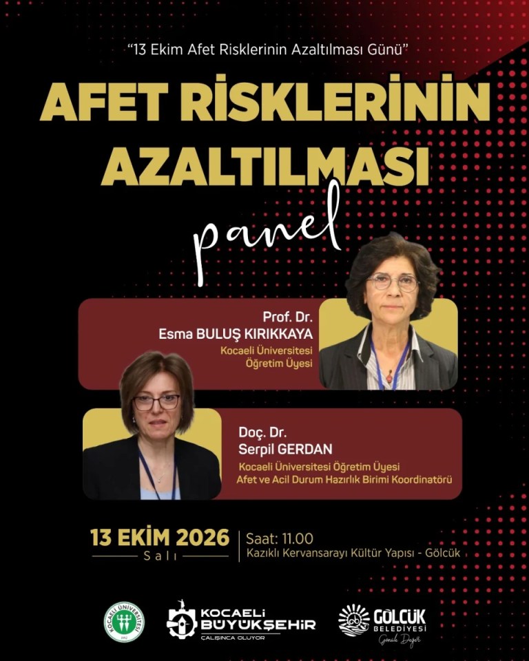 Afet risklerini azaltma yolları masaya yatıyor