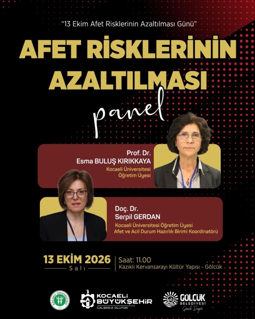 Afet risklerini azaltma yolları masaya yatıyor