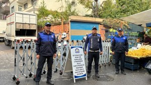 Arapçeşme Pazarında Bir Tezgaha Kapatma Cezası