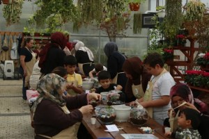 Bahçem Çayırova’da teraryum etkinliği