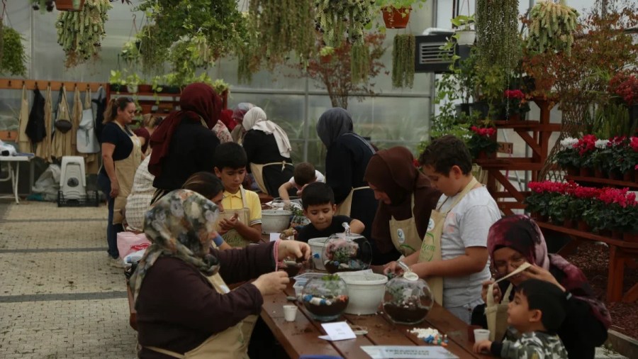 Bahçem Çayırova’da teraryum etkinliği