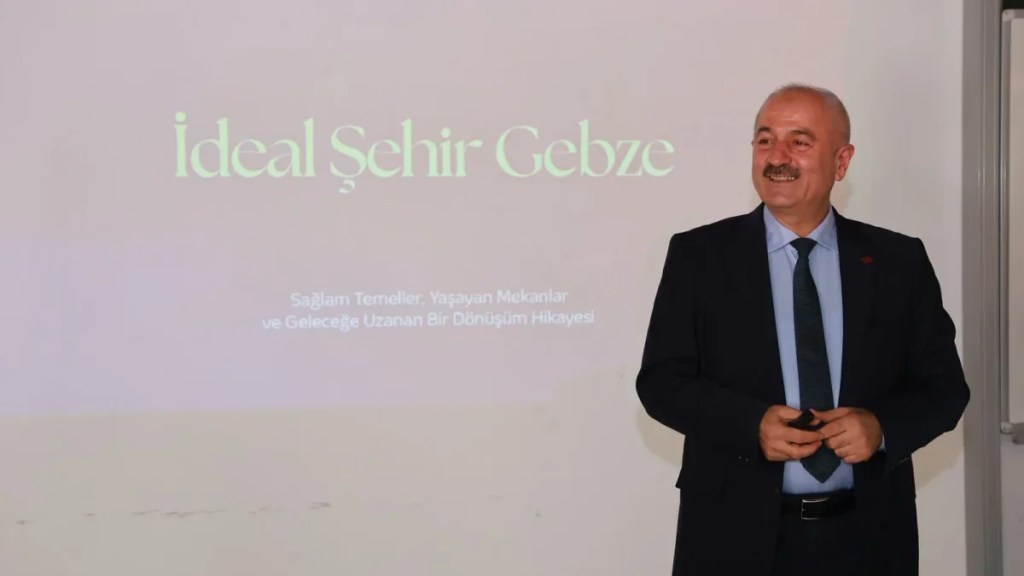 Başkan Büyükgöz GTÜ öğrencileriyle buluştu