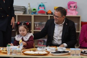 Başkan Sertif Gökçe iki okulu ziyaret etti