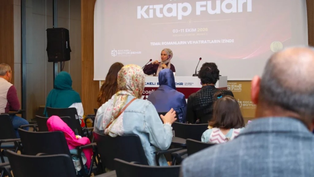 Bayram Karaçor Kocaeli Kitap Fuarı’nda konuştu
