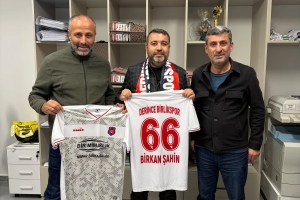 Derince Birlik Spor’dan Birkan Şahin’e teşekkür
