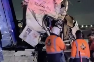 Dilovası’nda karşı şeride geçen TIR can aldı!