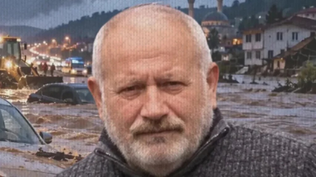 Eski muhtar sel sularında can verdi!