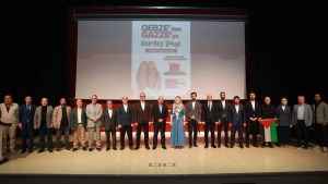 Gebze’de Gazze için anlamlı buluşma