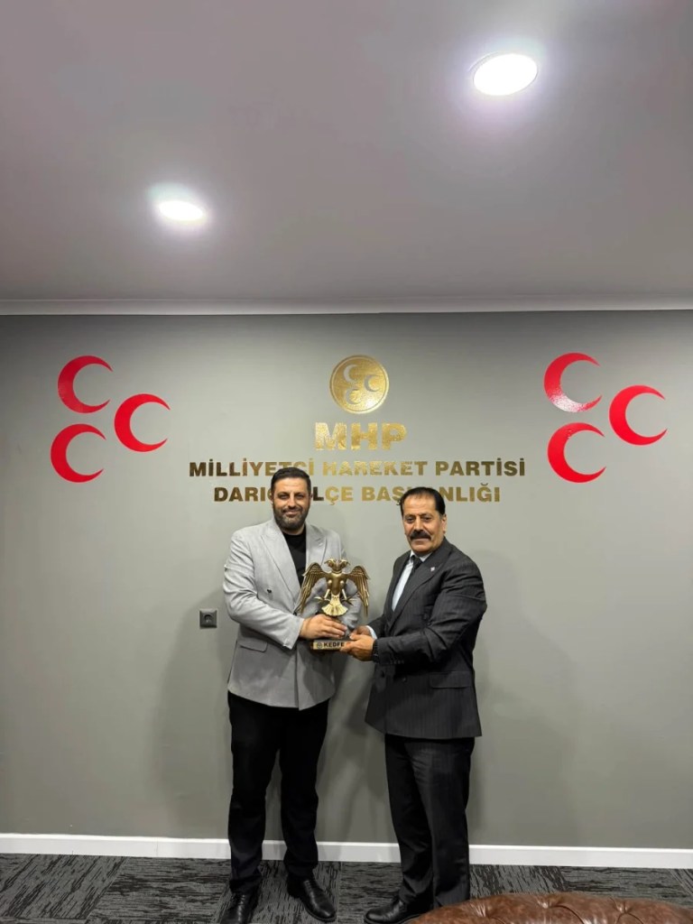 KEDFE Heyetinden MHP Darıca'ya Ziyaret
