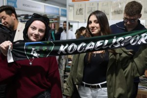 Kitap Fuarı’nda Kocaelispor coşkusu sürüyor