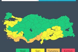 Kocaeli için sarı kodlu sağanak alarmı!