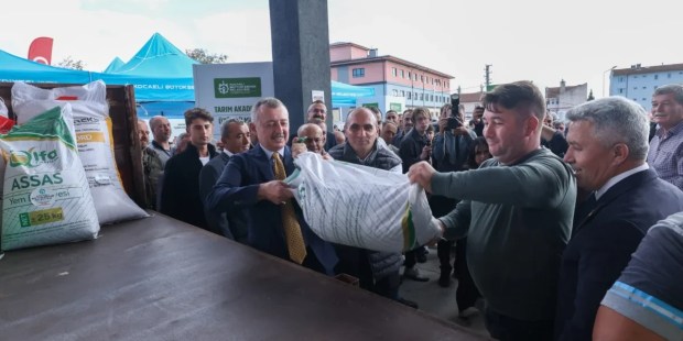 Kocaeli’de çiftçiye 1250 ton tohum desteği