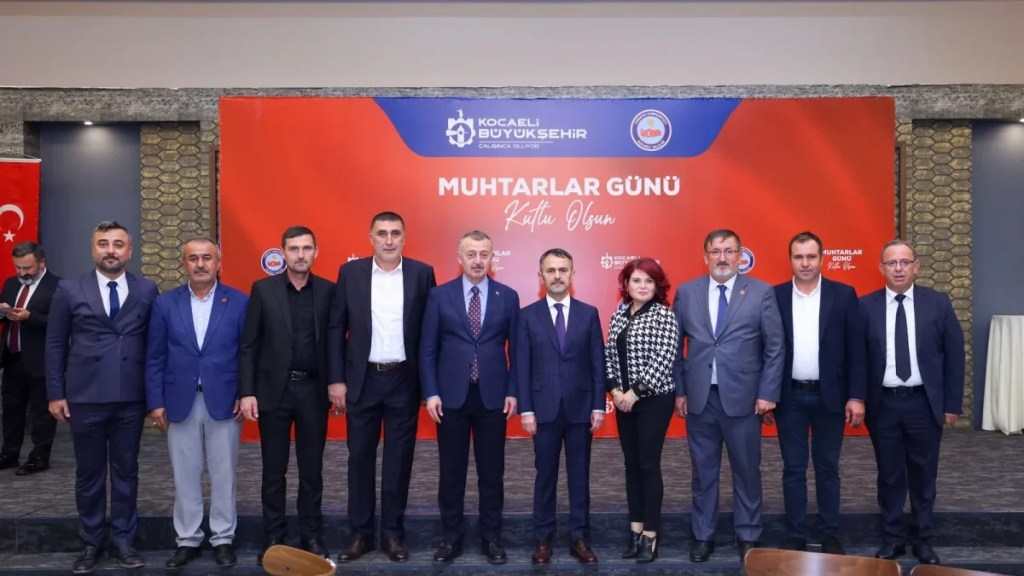 Kocaeli’de Muhtarlar Günü Coşkuyla Kutlandı