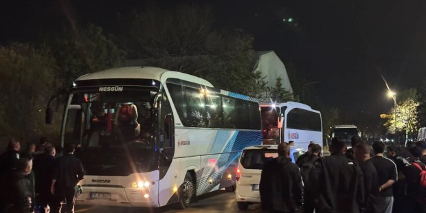 Kocaelispor taraftarı Alanya deplasmanına çıktı