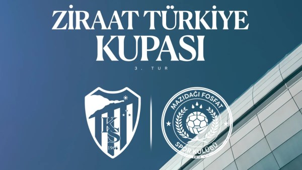 Kocaelispor’un kupa rakibi Mazıdağı Fosfatspor
