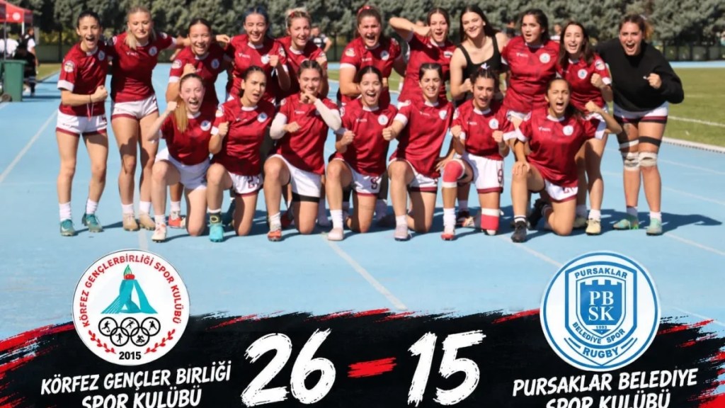 Körfez Kadın Ragbi Takımı yarı finalde