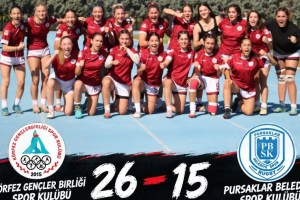 Körfez Kadın Ragbi Takımı yarı finalde
