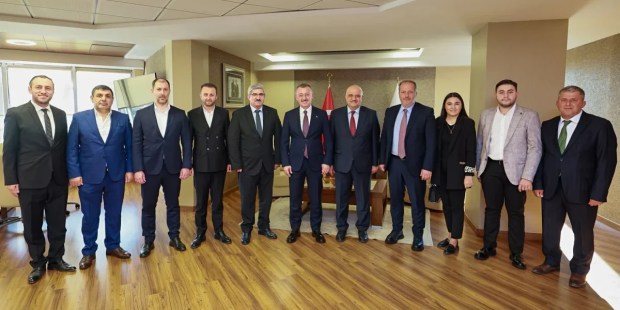 KOTO heyetinden Başkan Büyükakın’a ziyaret