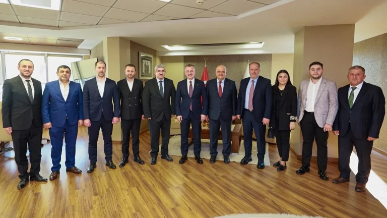 KOTO heyetinden Başkan Büyükakın’a ziyaret