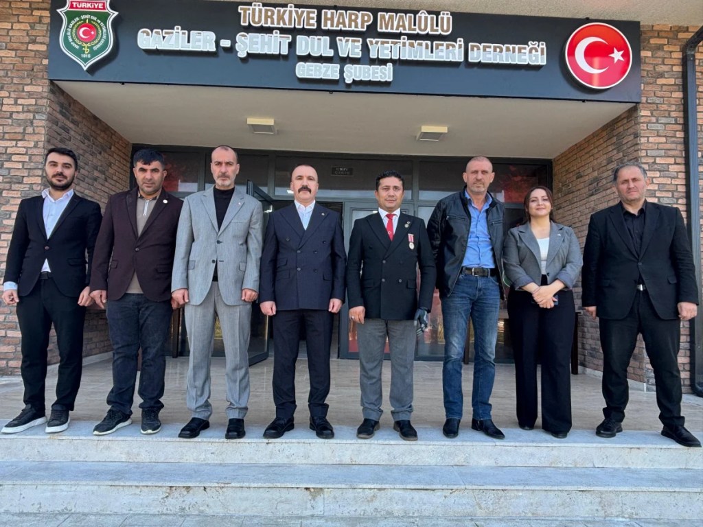 MHP Dilovası'ndan gaziler derneğine ziyaret - 2. görsel