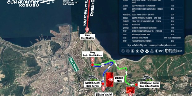 Osmangazi Köprüsü’nde koşu için ulaşım planı hazır
