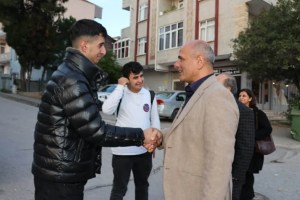 Şener Söğüt Çamlıtepe sakinleriyle buluştu