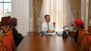 Vali Aktaş’a eğitimcilerden ziyaret