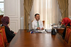 Vali Aktaş’a eğitimcilerden ziyaret