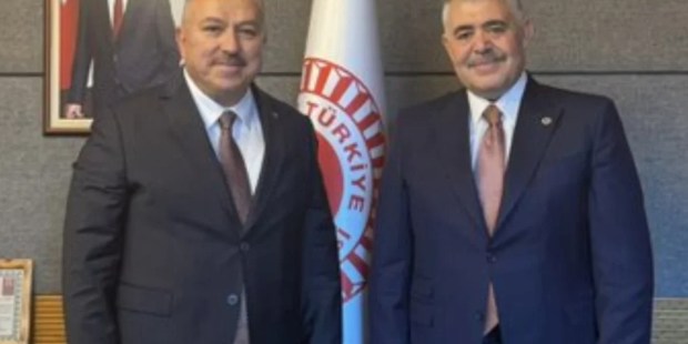 Veysel Tipioğlu Ali Fidan ile Meclis’te görüştü