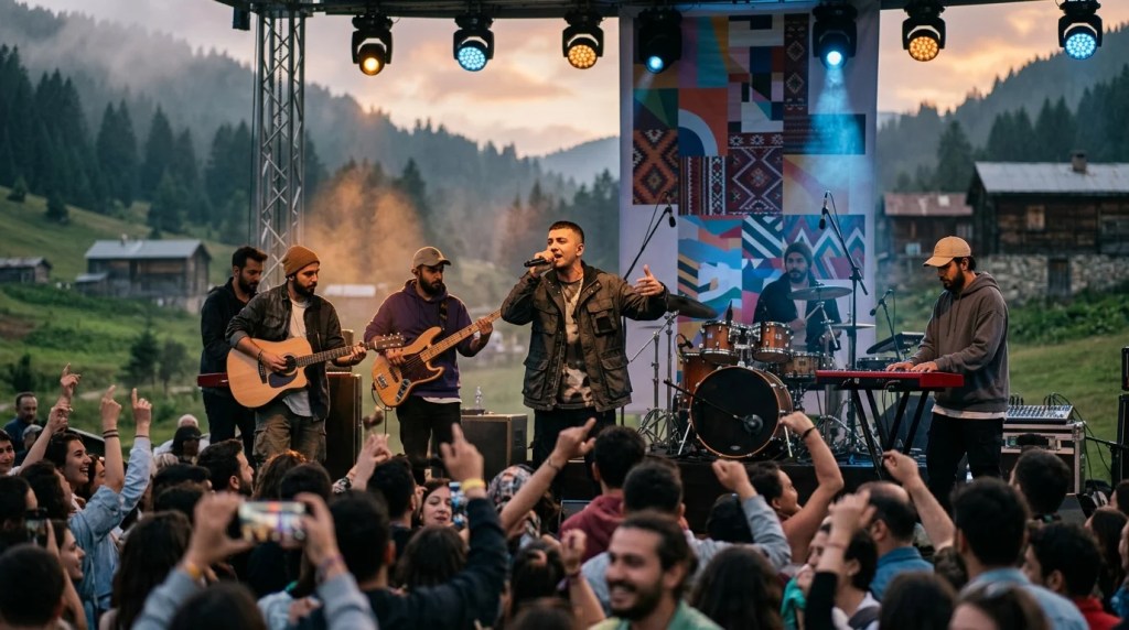 Faruk K ve Birkaç İyi Adam Yaylalar türküsünü sundu