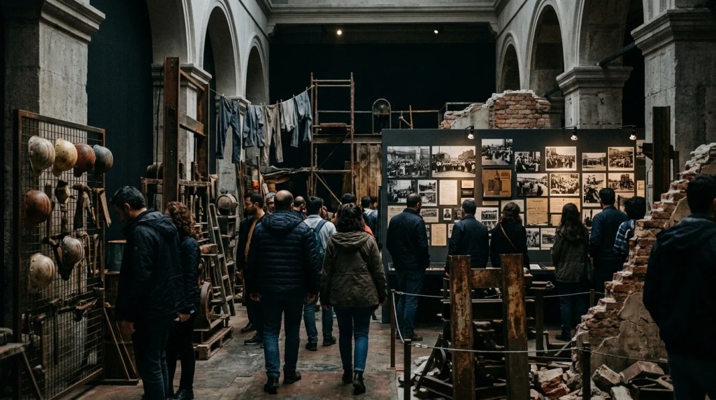İşi Olmayan Giremez sergisi Salt Galata'da